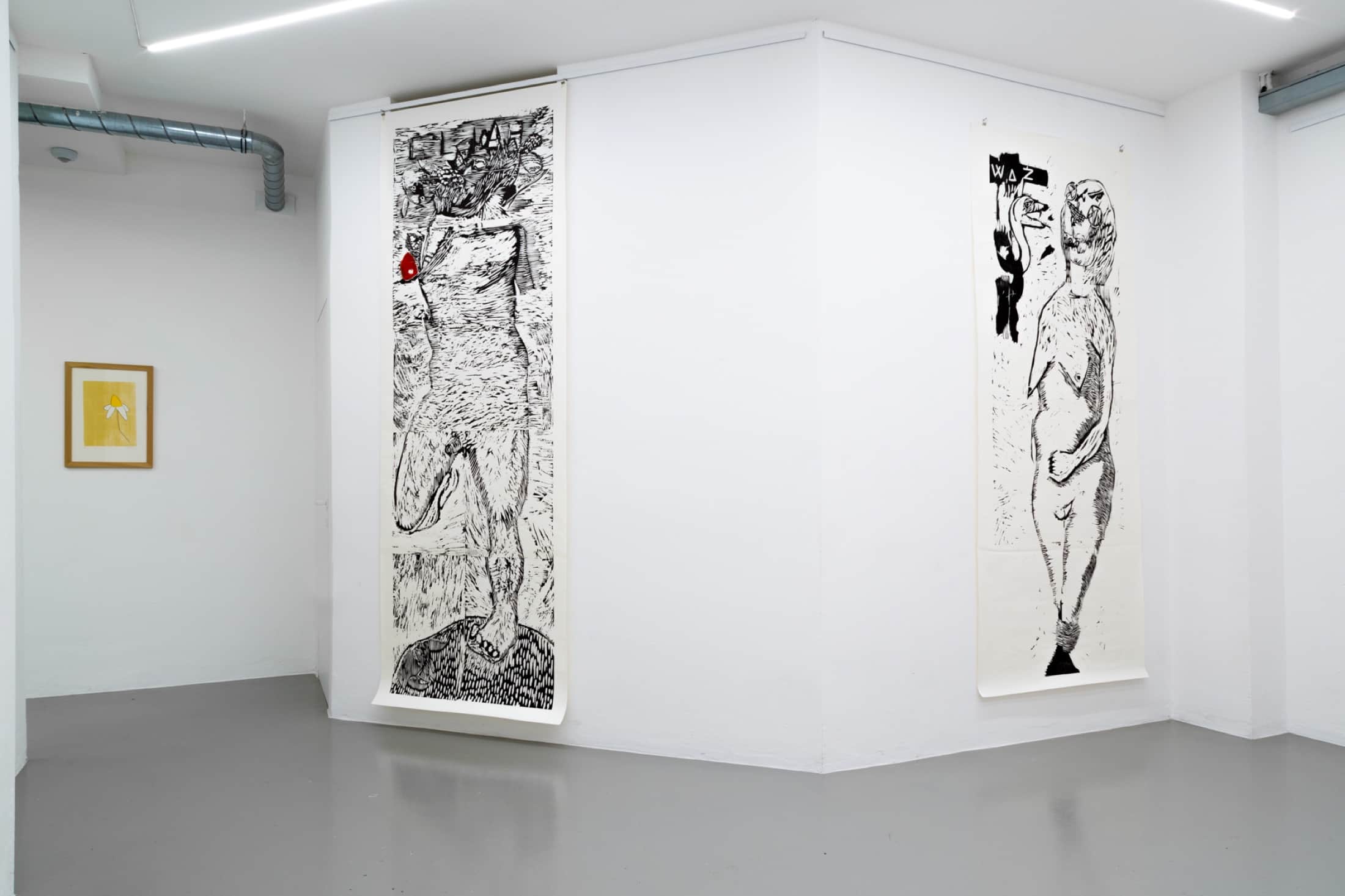 Una mostra al piano inferiore di Milano Exhibitions