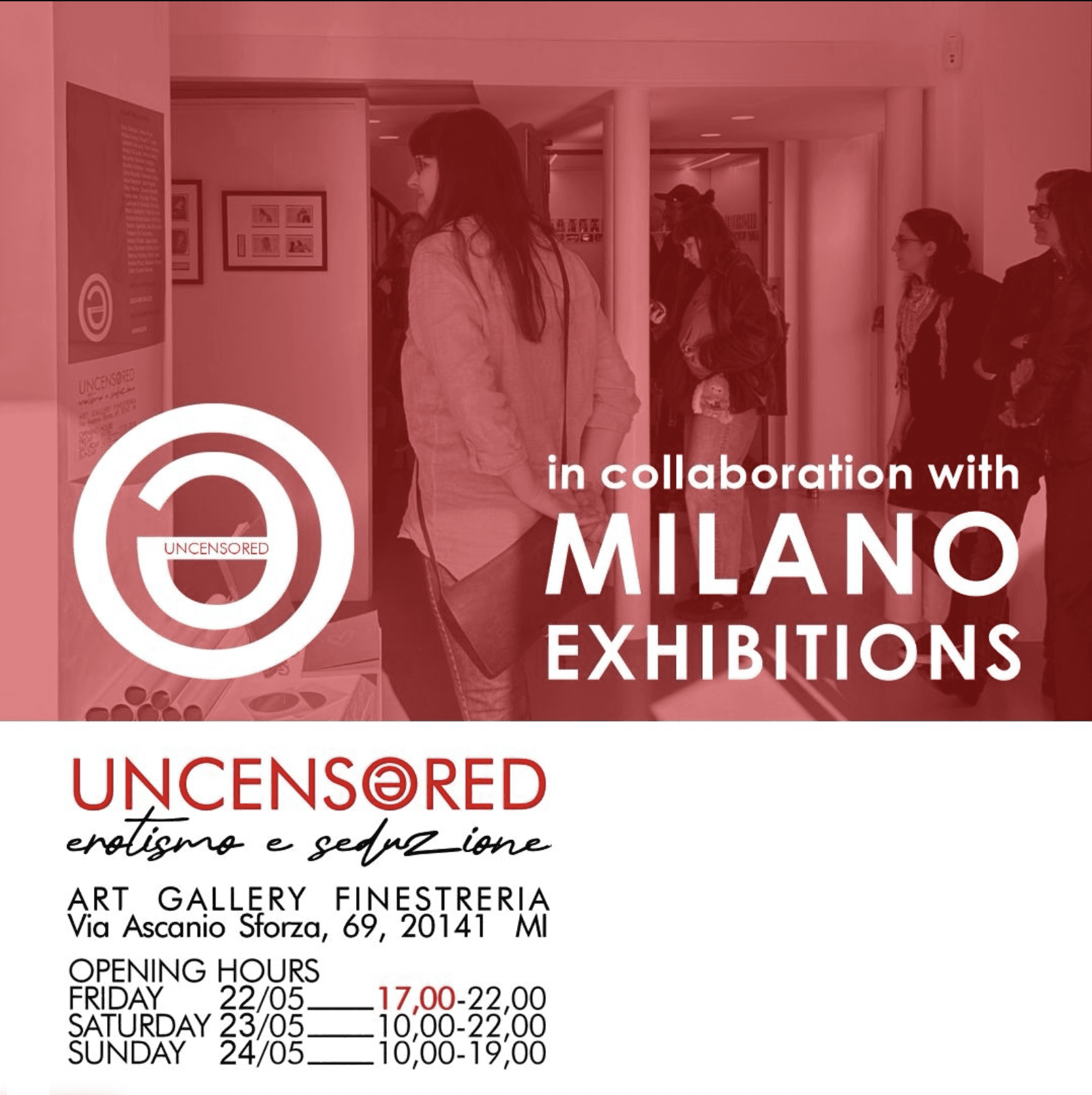Locandina Uncensored Exhibition