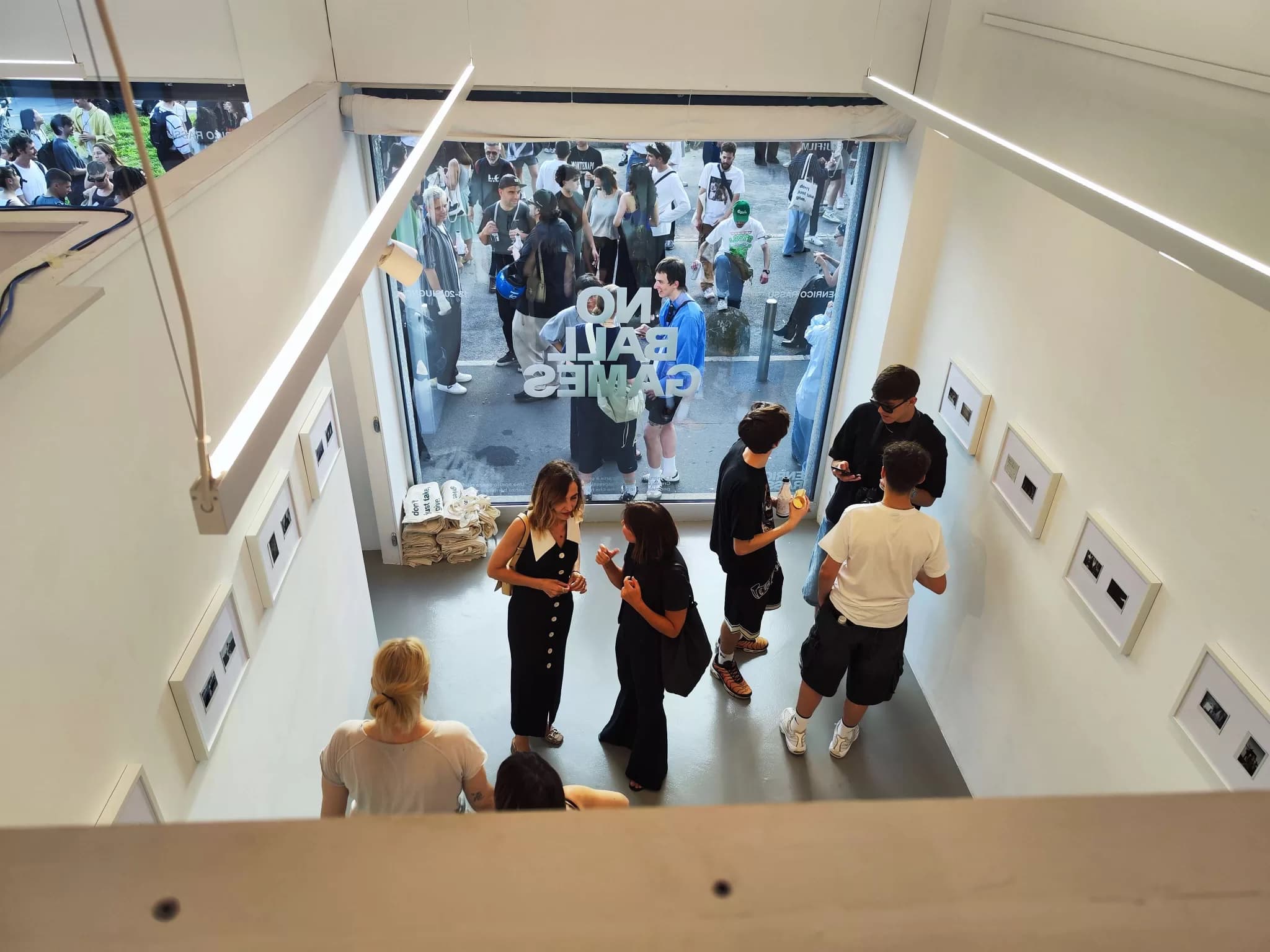 Gli spazi di Art Gallery Finestreria a Milano