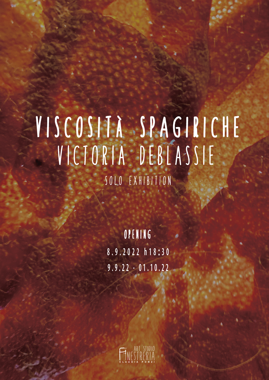Poster Viscosità Spagiriche DeBlassie