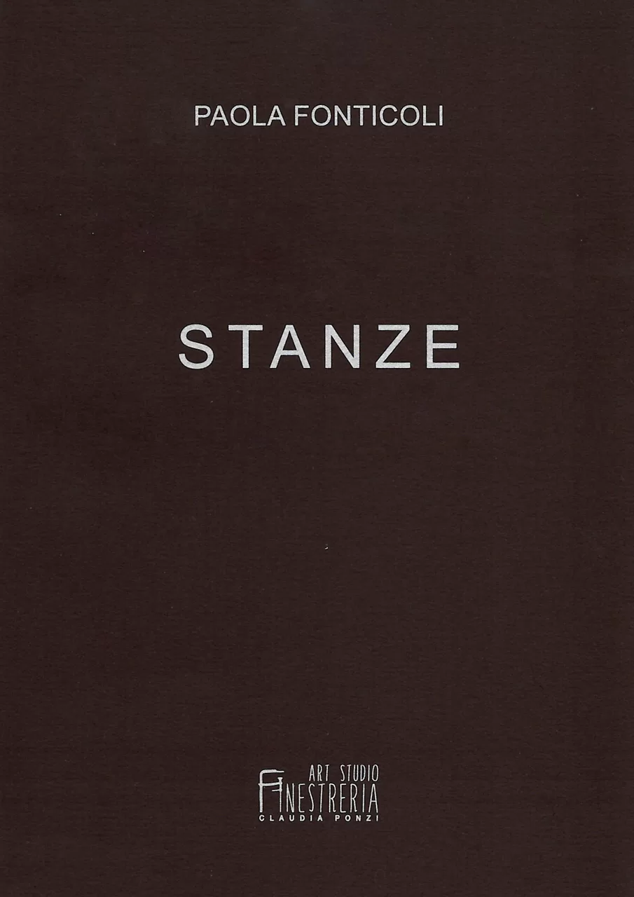 Catalogo STANZE di Paola Fonticoli