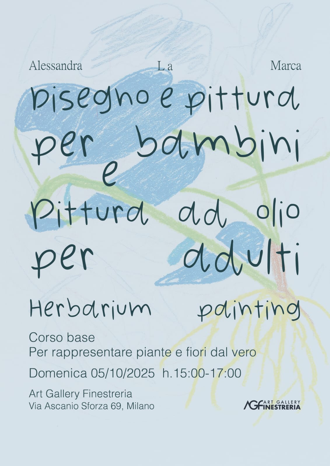 Corso di pittura per bambini e adulti
